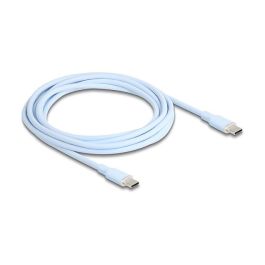 DeLOCK 81235 Cable USB Tipo C a Tipo C 2.5m, USB 2.0, Power Delivery PD 3.0 60W, Silicona Azul Precio: 9.7284. SKU: B1JSAGZBT4