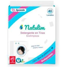 NATULIM Detergente Ecológico en Tiras Aroma Lavanda - 40 Tiras - Vegano y Cruelty Free para Lavadora Precio: 10.50000006. SKU: B1E2Q6V29B