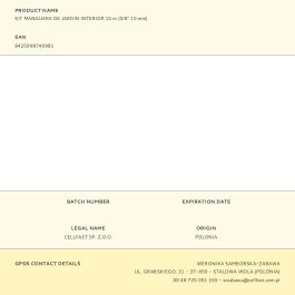 Edm Kit manguera de jardín 15 m PVC 3 capas anti-UV y anti-algas, azul, presión máxima 25 bar