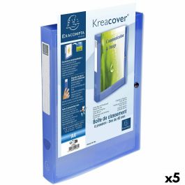 Carpeta Exacompta Azul A4 (5 Unidades) Carpeta Exacompta Azul A4 (5 Unidades)