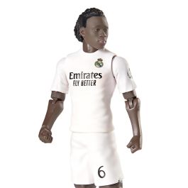 Banbo Toys 83637 Figura de acción articulable de Camavinga, estrella del Real Madrid - Réplica coleccionable de 20 cm en PVC para fans. Banbo Toys 83637 Figura de acción articulable de Camavinga, estrella del Real Madrid - Réplica coleccionable de 20 cm en PVC para fans.
