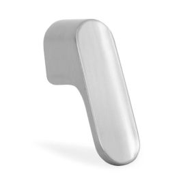 Pomo Zamak Modelo Luv 17X51 Acabados Niquel Cepillado, Blanco Mate, Negro Mate, Latón Cava Acabado Niquel Cepilla Viefe