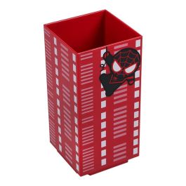 Paladone Organizador de Escritorio Modular Spider-Man con Sacapuntas y Base Rotatoria