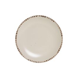 DKD Home Decor Plato Beige Gres Apto Microondas y Lavavajillas 20 x 2.5 x 20 cm (6 Unidades) Precio: 12.50000059. SKU: B16EJL9ATE