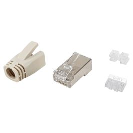 Equip 121182 Conectores RJ45 Cat 6A Blindados para Cable Ethernet, 100 Unidades, Chapados en Oro Precio: 28.90000058. SKU: B1K3H7ADPP