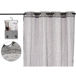 Cortina Visillo Gris Oscuro 140X260 Cm Giftdecor (6 Unidades) Precio: 67.88999998. SKU: B12HTNW82Y