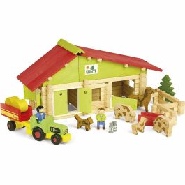 Granja con Animalitos Jeujura Wooden Farm Playset Precio: 61.49999966. SKU: S7163282