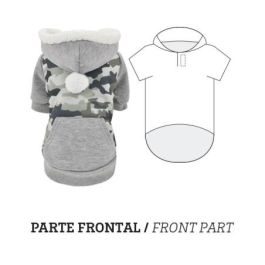 Nayeco Sudadera con Capucha Camuflaje para Perro 20 cm