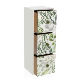 Joyero Blanco 3 Cajones Lime Versa 11x36 cm - Madera (2 Unidades)