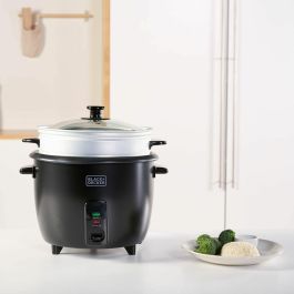 Arrocera Black & Decker BXRC1800E Negro 1,8 L