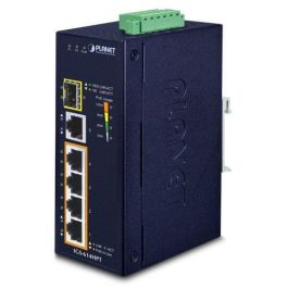 Planet Switch industrial 4 puertos PoE Gigabit 10/100/1000T 802.3at + 1 10/100/1000T + 1 SFP 100/1000X Precio: 243.49999949. SKU: B17T2D98QT