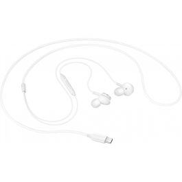 Samsung Auriculares In-Ear USB-C con Micrófono y Control de Volumen, Blancos EO-IC100BWEGEU
