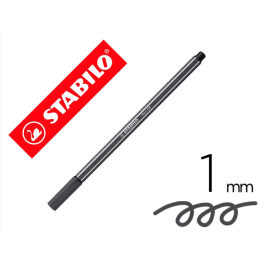 Stabilo Pen 68 Rotulador Acuarelable Gris Azulado Intenso, Punta Gruesa 1mm, Tinta Base Agua Precio: 11.49999972. SKU: B17ASK9J2C