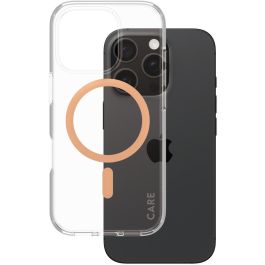 PanzerGlass Funda Peachy MagSAFE Transparente para iPhone 16 Pro Precio: 41.50000041. SKU: B1HRNHZAKJ