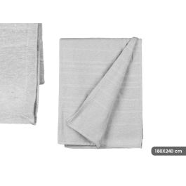 Giftdecor Multiusos Rayas con Relieve Gris 180x240 cm Algodón Poliéster (9 Unidades) Precio: 98.50000039. SKU: B1FPGGWHA5