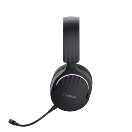 Trust Gaming GXT 491 Fayzo Auriculares Gaming Inalámbricos Dual Micrófono Cancelación Ruido Sonido Envolvente 7.1 Multiplataforma Negros