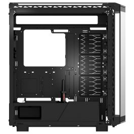 XPG BATTLECRUISER II ST Caja Midi Tower Gaming Negro con Panel de Cristal Templado, Iluminación RGB y Conectividad USB 3.2 Gen 2 Tipo C XPG BATTLECRUISER II ST Caja Midi Tower Gaming Negro con Panel de Cristal Templado, Iluminación RGB y Conectividad USB 3.2 Gen 2 Tipo C
