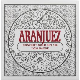 Aranjuez 700 Juego de Cuerdas Clásicas Nylon Concert Gold Tensión Baja Precio: 14.49999991. SKU: B1GB85FATG