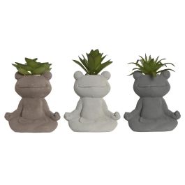 DKD Home Decor Planta Shabby Marron Gris Claro Cemento PE 5 x 11 x 8.5 cm (24 Unidades) Precio: 44.89000054. SKU: B19H8DDN6A