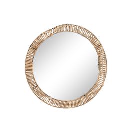 Espejo de pared Home ESPRIT Natural Tropical 70 x 6 x 70 cm