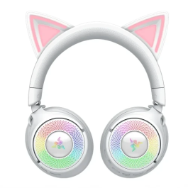 Razer RZ04-05170400-R3M1 Auriculares Kraken Kitty V3 Pro Blanco Inalámbricos Diadema Gaming con RGB, USB-C y Bluetooth