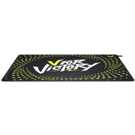Cherry XTRFY GP5 Vitality Black Alfombrilla de Ratón para Gaming L Negro Blanco Amarillo Tela Caucho Bordes Rematados Base Antiderrapante Lavable