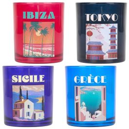 Home Deco Factory Vela Perfumada Colección Dolce Vita Vidrio/Cristal Altura 9 cm