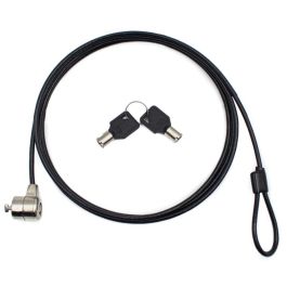 Nilox Cable de Seguridad para Portátil con Llave - Negro Precio: 4.68999993. SKU: S5607173