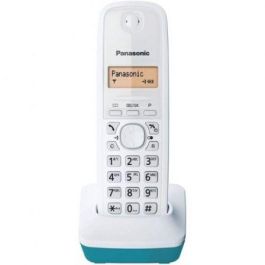 Teléfono Inalámbrico Panasonic Corp. KX-TG1611SPC DECT Blanco Turquesa Ambar Teléfono Inalámbrico Panasonic Corp. KX-TG1611SPC DECT Blanco Turquesa Ambar