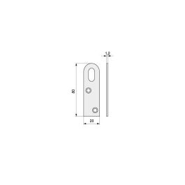 DUVER Nº1/80Mm Colgador Nq