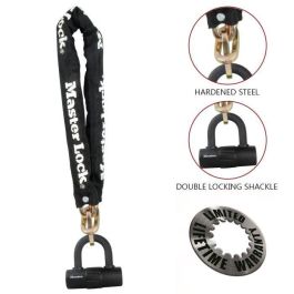 Master Lock Cadena Antirrobo de Alta Seguridad para Moto 0,9m Master Lock Cadena Antirrobo de Alta Seguridad para Moto 0,9m