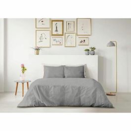 Lovely Home LOV3701393712835 Juego Nórdico 240x260 cm 100% Algodón Gris Claro