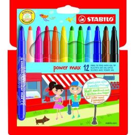Rotulador Fibra Stabilo Power Max 980 Estuche De 12 Precio: 7.69000012. SKU: B1H39CW2J7