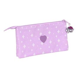Portatodo Triple My Little Pony Lila (22 x 12 x 3 cm) Portatodo Triple My Little Pony Lila (22 x 12 x 3 cm)
