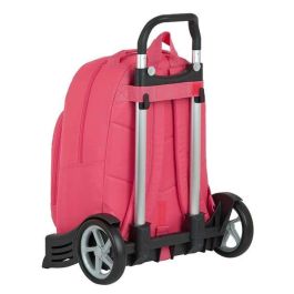 Mochila Escolar con Ruedas Evolution BlackFit8 M860A Rosa (32 x 42 x 15 cm)