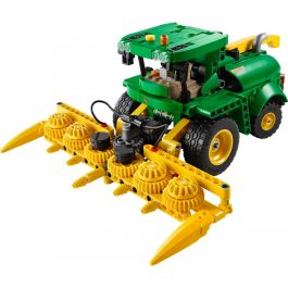 LEGO Technic 42168 John Deere 9700 Forage Harvester con dirección trasera y cabezales para maíz, juguete construcción +9 años