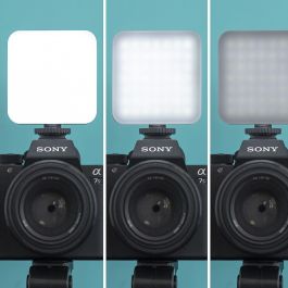 Kit Vlogging con Luz, Micrófono y Mando Plodni InnovaGoods 6 Piezas