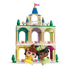 Lego Disney Princess Mini Bella y Tiana con Castillo 43291 | Set de construcción para niños +5 años con 358 piezas