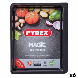 Fuente para Horno Pyrex Magic Rectangular Metal 6 Unidades 40 x 31 cm Precio: 108.79000011. SKU: B1DASSHB4J