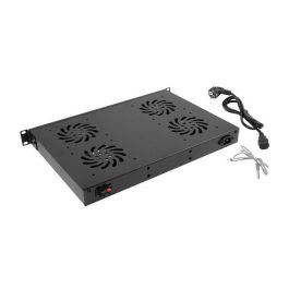 Lanberg Panel de Ventilación Horizontal 1U 230V con LCD y 4 Ventiladores + Termostato para Armarios de 19" Precio: 124.88999996. SKU: S5604346