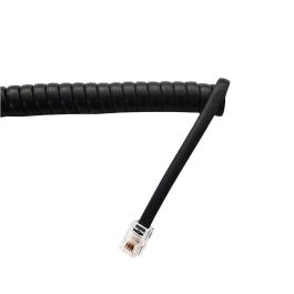 Edm Prolongación Telefónica 4.5m Macho-Macho 4 Vías Mini Negra Rizada PVC Precio: 4.49999968. SKU: S7916184