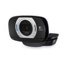 Logitech C615 Webcam Full HD 1080p con Autofocus para Grabación y Videollamadas HD 720p, USB 2.0, Compatible con Windows/Mac, Negra
