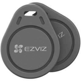 EZVIZ CS-DL-IC-CPU-R200-GR Mando de Entrada Inalámbrico Sin Llave, Llave Electrónica de Acceso, Color Negro, 32x40mm