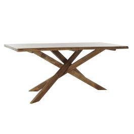 Mesa Comedor Colonial DKD Home Decor Natural 86 x 76 x 180 cm Precio: 596.50000047. SKU: B16QKX6YY3