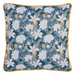 Cojín Azul Flores 60 x 10 x 60 cm Precio: 21.6900002. SKU: B1AKRKKXBJ