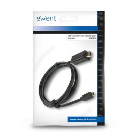 Ewent EW9824 adaptador de cable de vídeo 2 m USB Tipo C HDMI tipo A (Estándar) Negro Ewent EW9824 adaptador de cable de vídeo 2 m USB Tipo C HDMI tipo A (Estándar) Negro