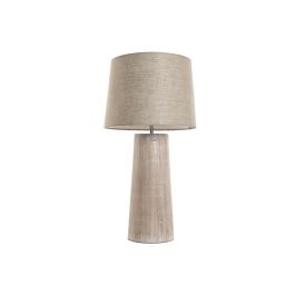 Lampara Sobremesa Colonial DKD Home Decor Beige 35 x 69 x 35 cm Lampara Sobremesa Colonial DKD Home Decor Beige 35 x 69 x 35 cm