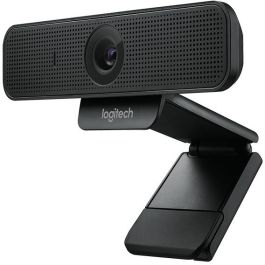 Logitech C925e Webcam Empresarial HD 1080p con Autoenfoque, Micrófonos Duales, Tapa de Privacidad y Certificada para Teams y Zoom