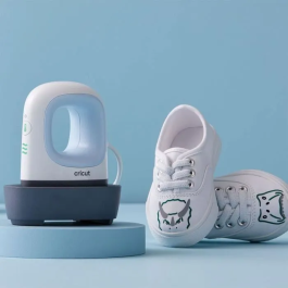 Cricut CRI0093573734021 EasyPress Mini Prensa Térmica - Azul Zen