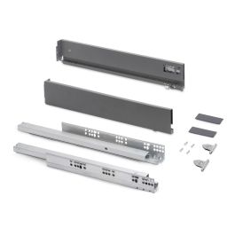 Emuca Cajón exterior Vertex con regulación 3D de altura 83mm, 40kg, profundidad 450mm, Acero, Gris antracita Emuca Cajón exterior Vertex con regulación 3D de altura 83mm, 40kg, profundidad 450mm, Acero, Gris antracita Precio: 28.49999999. SKU: B19PBZ72GP